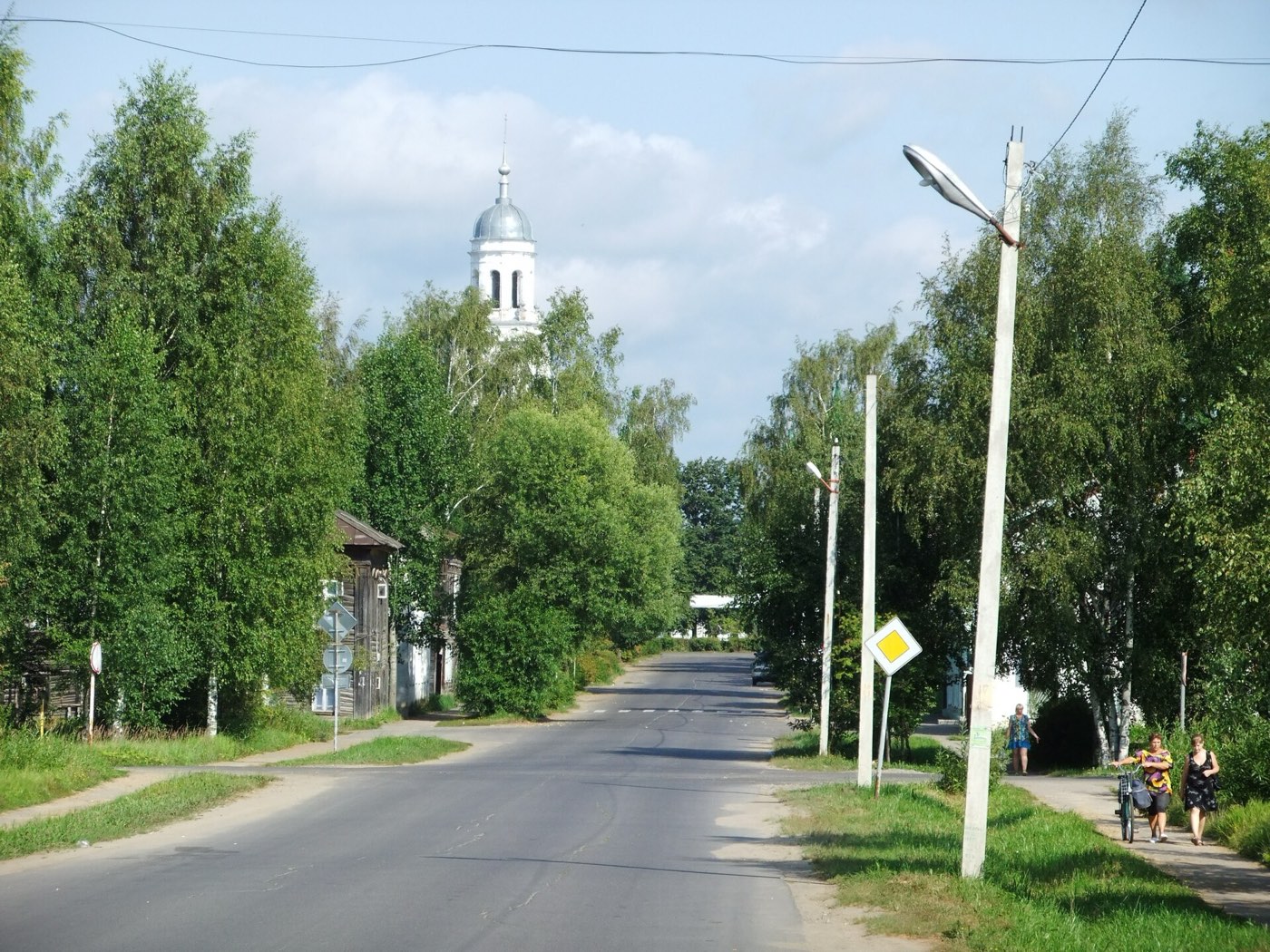 Улица Преображенская в Пошехонье